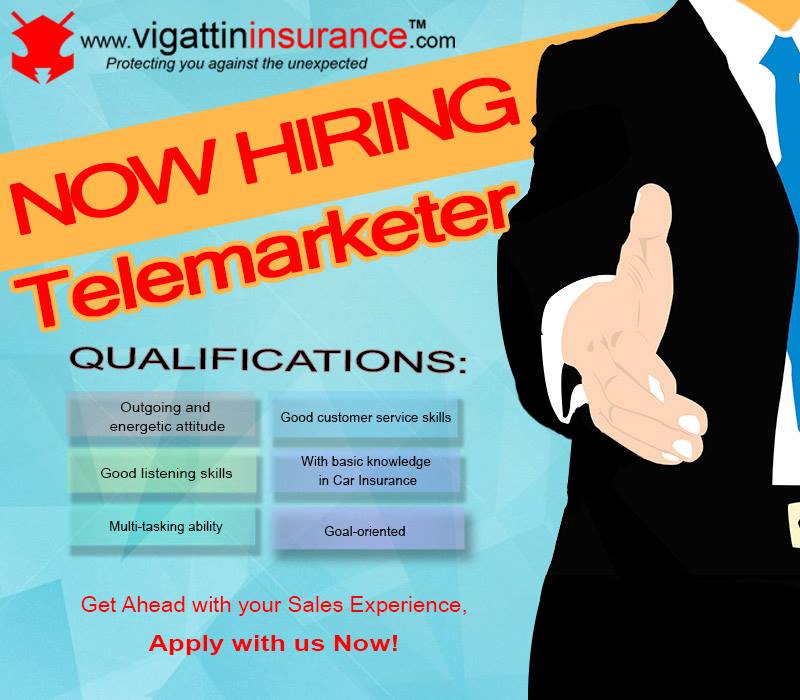 Vigattin Insurance Job Hiring